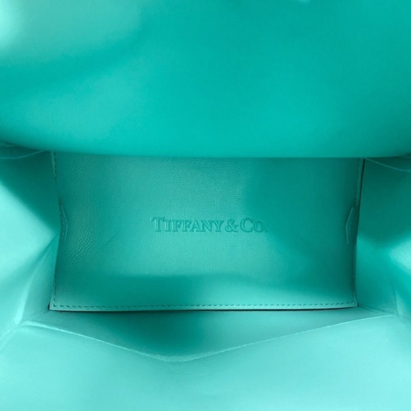 TIFFANY & Co. Cat Street Shoulder Tote Bag Blue - Picture 7 of 12